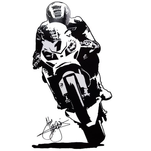 John mcguinness iom art - mcguinness, tt