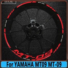 1set Motorcycle Wheel Hub Rim Decorative Decal Sticker For YAMAHA MT09 MT-09 NEW
