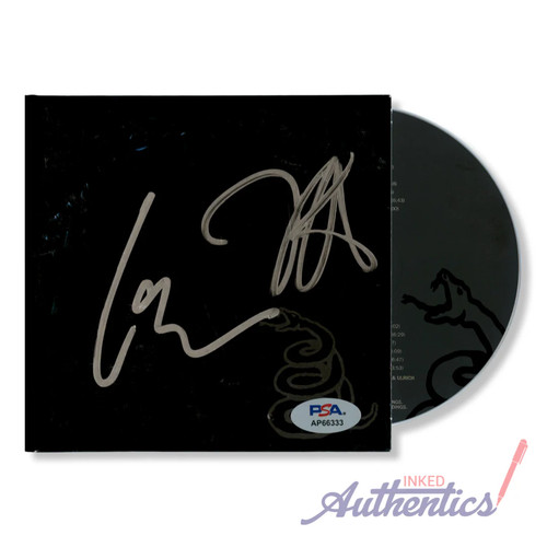 Metallica signed autographed - metallica,