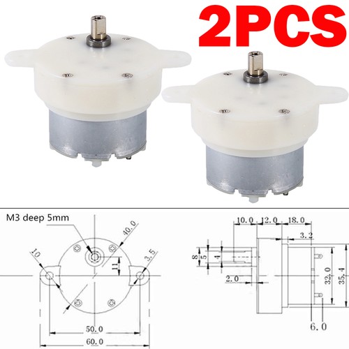 2pcs high torque 12v - high, dc