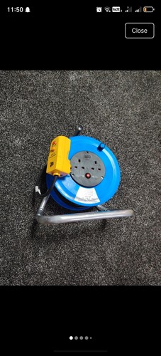 Cable reel rcd plug circuit - reel,