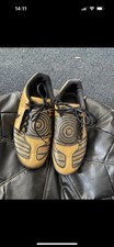 Rare Nike Total 90 T90 Ninety Shoot ll Gold / Black football Trainers Size 5