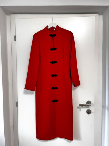 Zara red toggle - zara, midi
