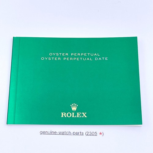 Rolex oyster perpetual booklet - rolex,