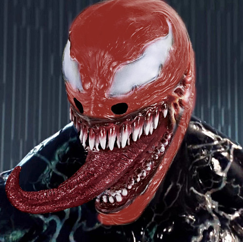 Cosplay venom carnage - carnage, mask