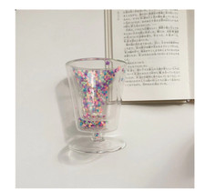 200ml Double Wall Glass Mug