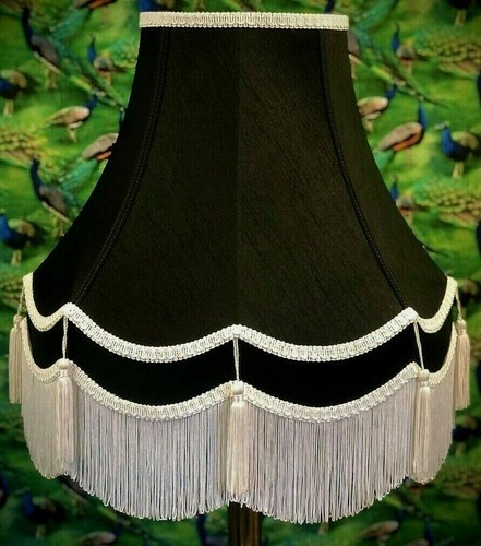Black table lampshades wall - table,