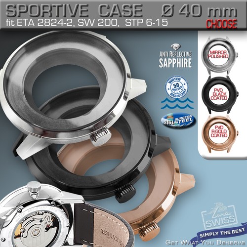 Watch case sportive 40mm - watch,