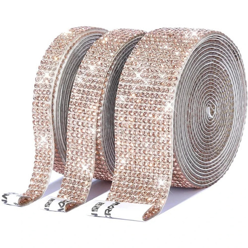 Self adhesive bling silver - adhesive,