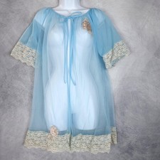 Vintage Sheer Robe Womens