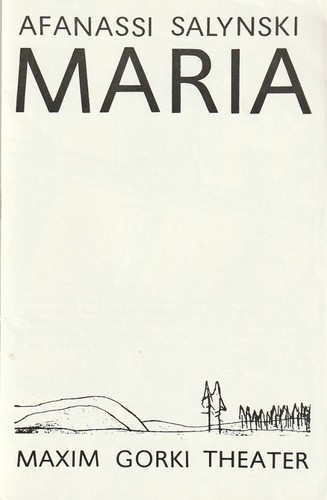 Programme booklet afanassi - booklet,