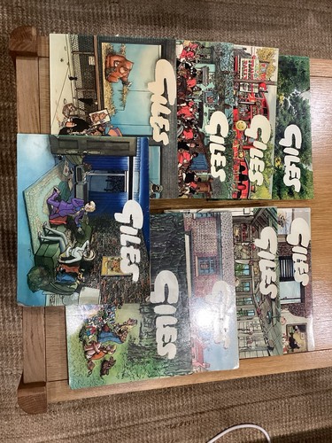 Giles cartoon books bundle of - giles,