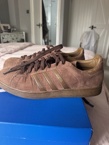 Mens adidas campus cord brown - cord,
