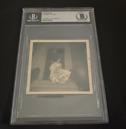 Elizabeth taylor signed - elizabeth,