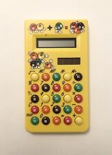Vintage M&M's Yellow Solar Powered Handheld Calculator 1993 Collector Item