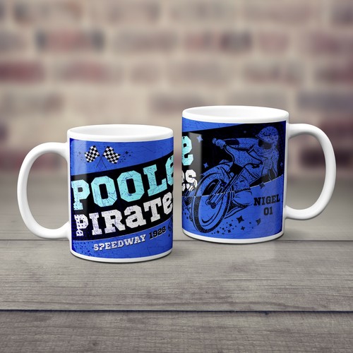Personalised poole pirates - poole, mug