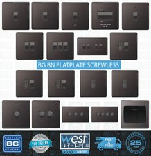 BG FLATPLATE SCREWLESS BLACK