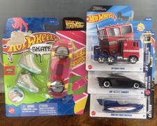 Hot Wheels TV x 4 KITT, BTTF