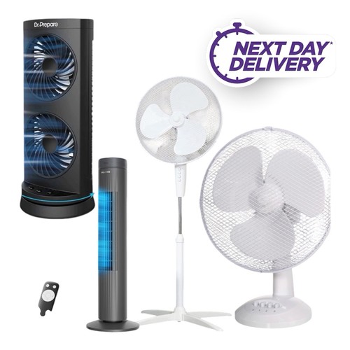 Tower fan oscillating - fan, speed