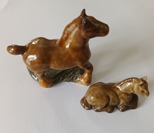 Wade shire horse and - ,