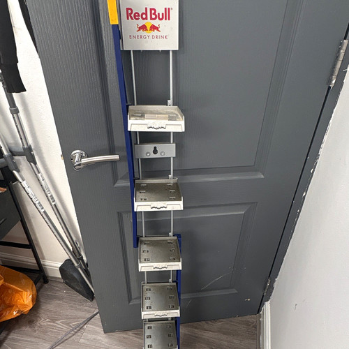 Red bull floor - red, metal