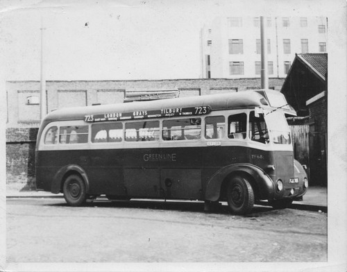 1948 green line - 1948, london