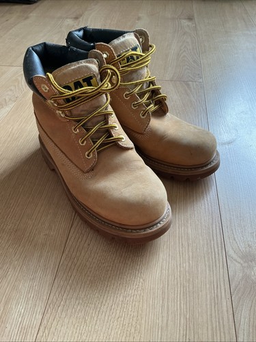 Caterpillar boots size honey - caterpillar,