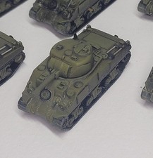 N Gauge Tank Sherman Painted