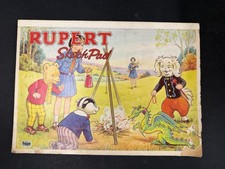 Vintage Rupert BearSketch pad