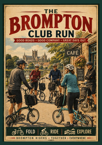 Brompton club run cycling - brompton,