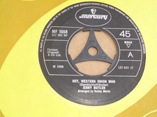 Jerry Butler  - Hey Western Union Man - Mercury 45
