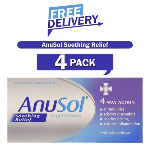 4xanusol suppositories 12ct - 4xanusol,