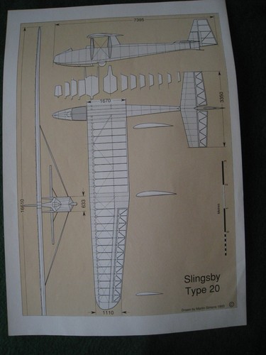 Slingsby type aircraft - slingsby, 20
