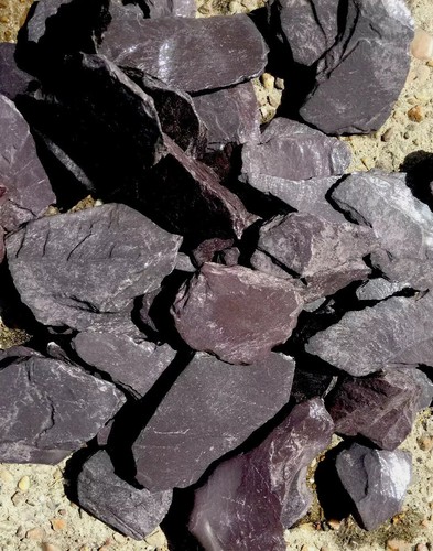 40mm plum slate decorative - 40mm,