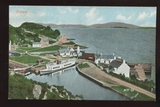 Scotland Argyllshire CRINAN canal steam pleasure cruiser PPC