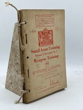 Small Arms Training Volume I