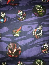 4.7 metres of MARVEL MAXIMUM VENOM Cotton Fabric