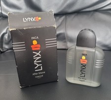 Boxed 100ml Lynx Inca Aftershave After Shave Faberge Discontinued Rare 1990s