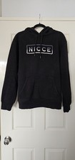 NICCE - Black Hoodie ombre embroidered logo . very Good condition. 