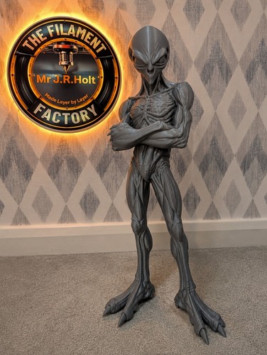 Exclusive grey alien statue - exclusive,