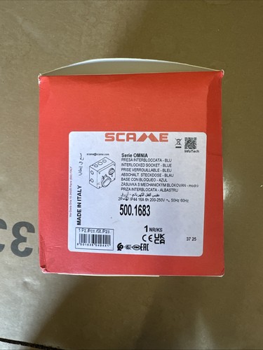 Scame 500 168316a - 500.168316a, 230v
