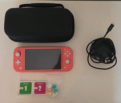 Nintendo switch lite pink - nintendo,