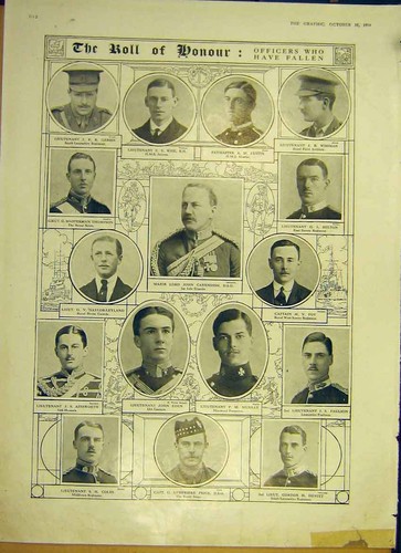 Original old antique print ww1 - original,