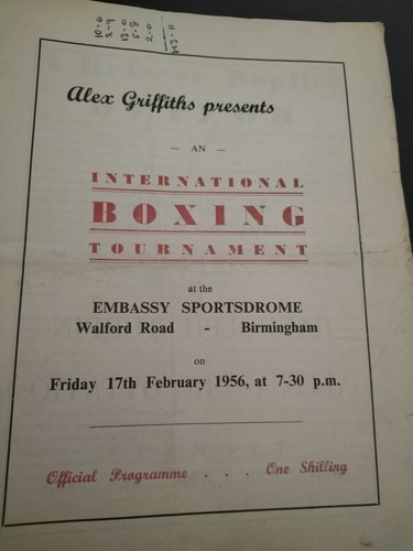 Vintage boxing johnny mann - johnny,