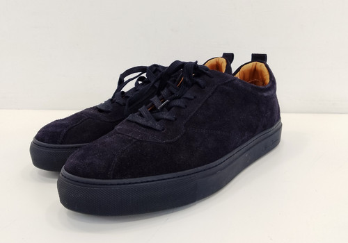 Ermida navy suede - suede, retro