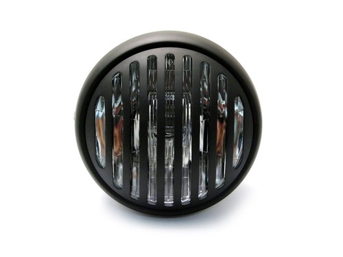 Motorbike headlight black - headlight,