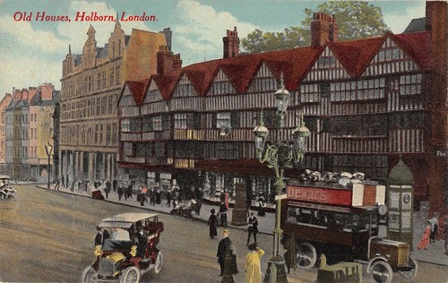 Br79175 old houses holborn - houses,
