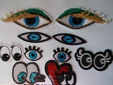 Embroidered Iron On Eye Patch