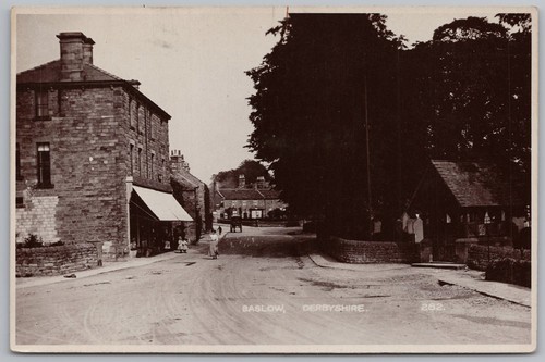 Baslow village derbyshire rp - baslow,