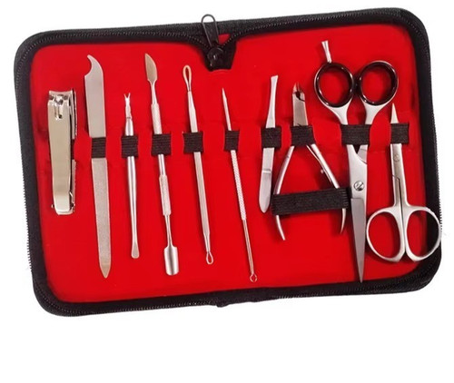10pcs manicure pedicure kit - 10pcs,